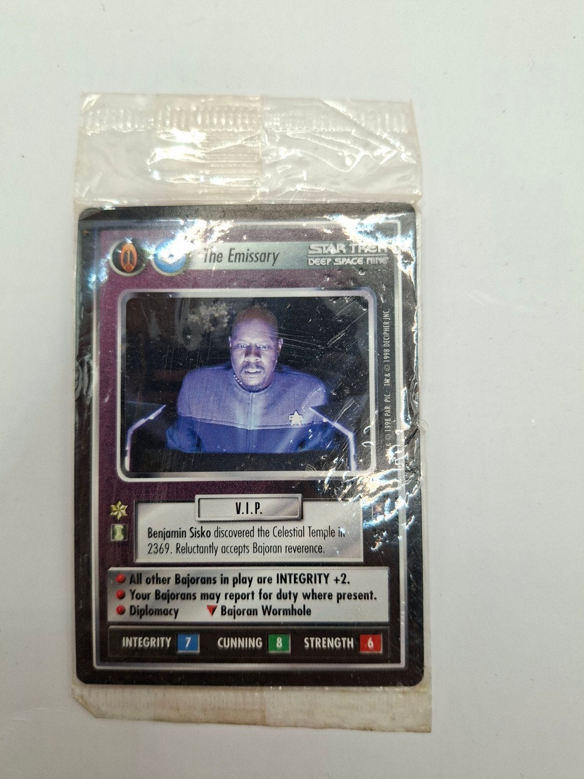 Star Trek promotie kaarten: Emissary & Traveler pack 1998, Ophalen of Verzenden