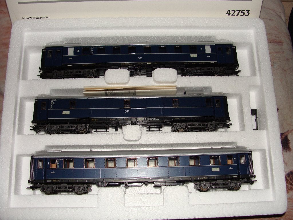 MÄRKLIN 42753 Schnellzugwagen SET DB H0 OVP HS 6895, Wisselstroom, Ophalen of Verzenden, Märklin, Nieuw
