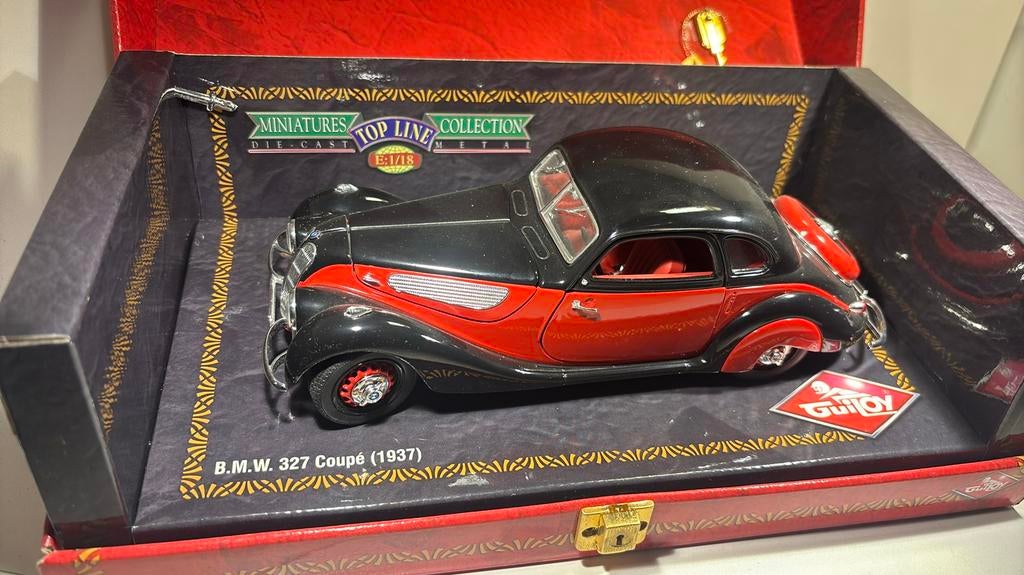 Bmw 327 coupe 1937 guiloy 1.18, Overige merken, Ophalen of Verzenden, A, A