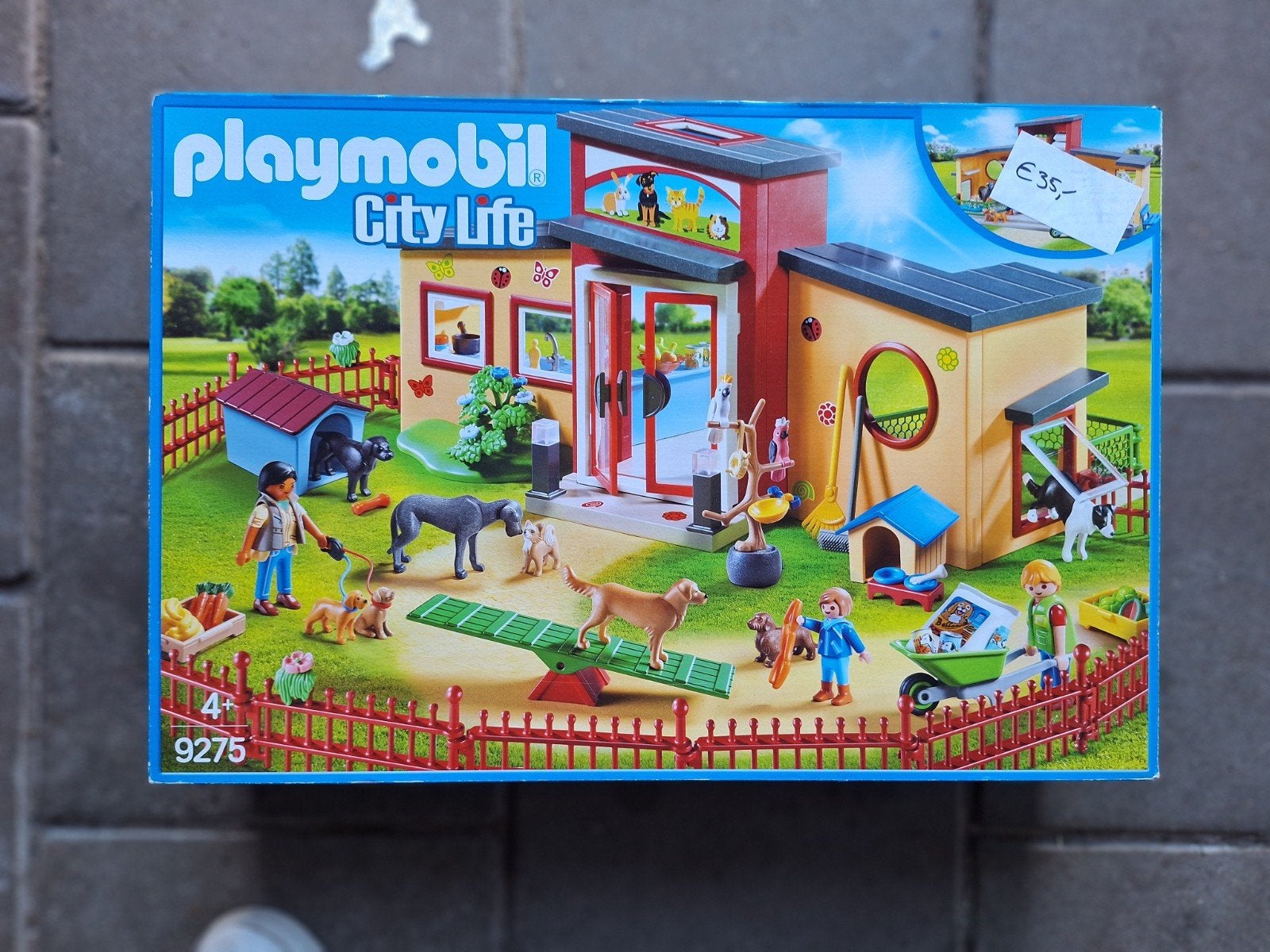 Playmobil City Life Dierenhotel 9275, Gebouw, Complete set, Ophalen of Verzenden, Zo goed als nieuw
