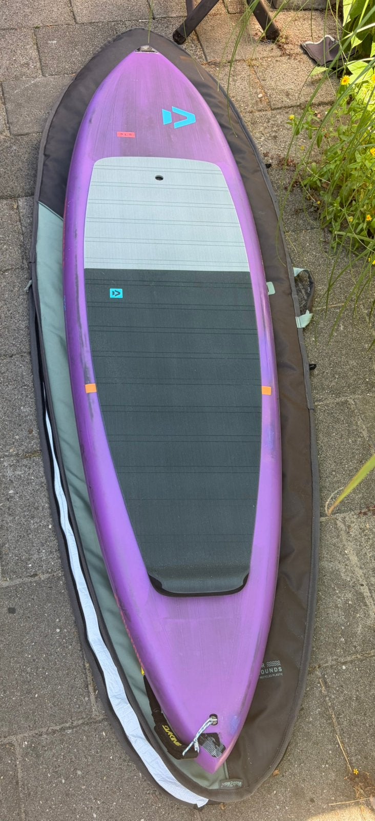 Duotone Downwinder SLS 7’2 115liter met boardbag, Watersport en Boten, Wingsurfen, Ophalen, Zo goed als nieuw, Wingsurf-board