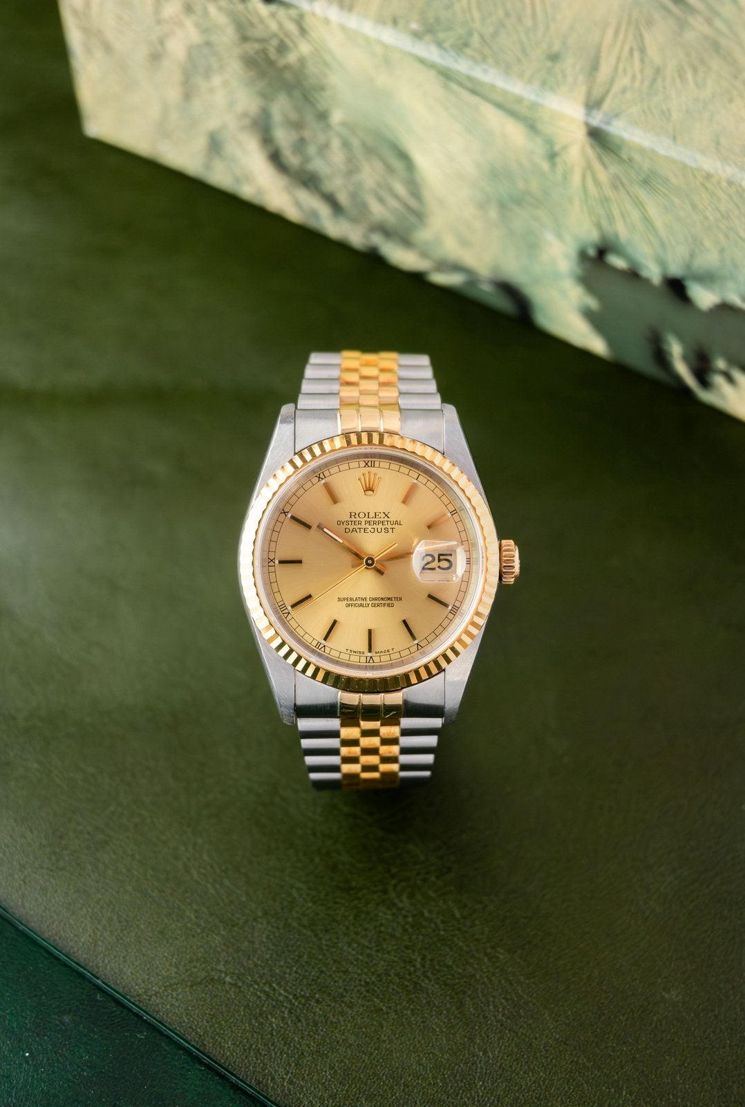Rolex Datejust 36 ref. 16233 | Jubilee Bracelet | 18K Goud, Sieraden, Tassen en Uiterlijk, Polshorloge, Ophalen of Verzenden, Zo goed als nieuw