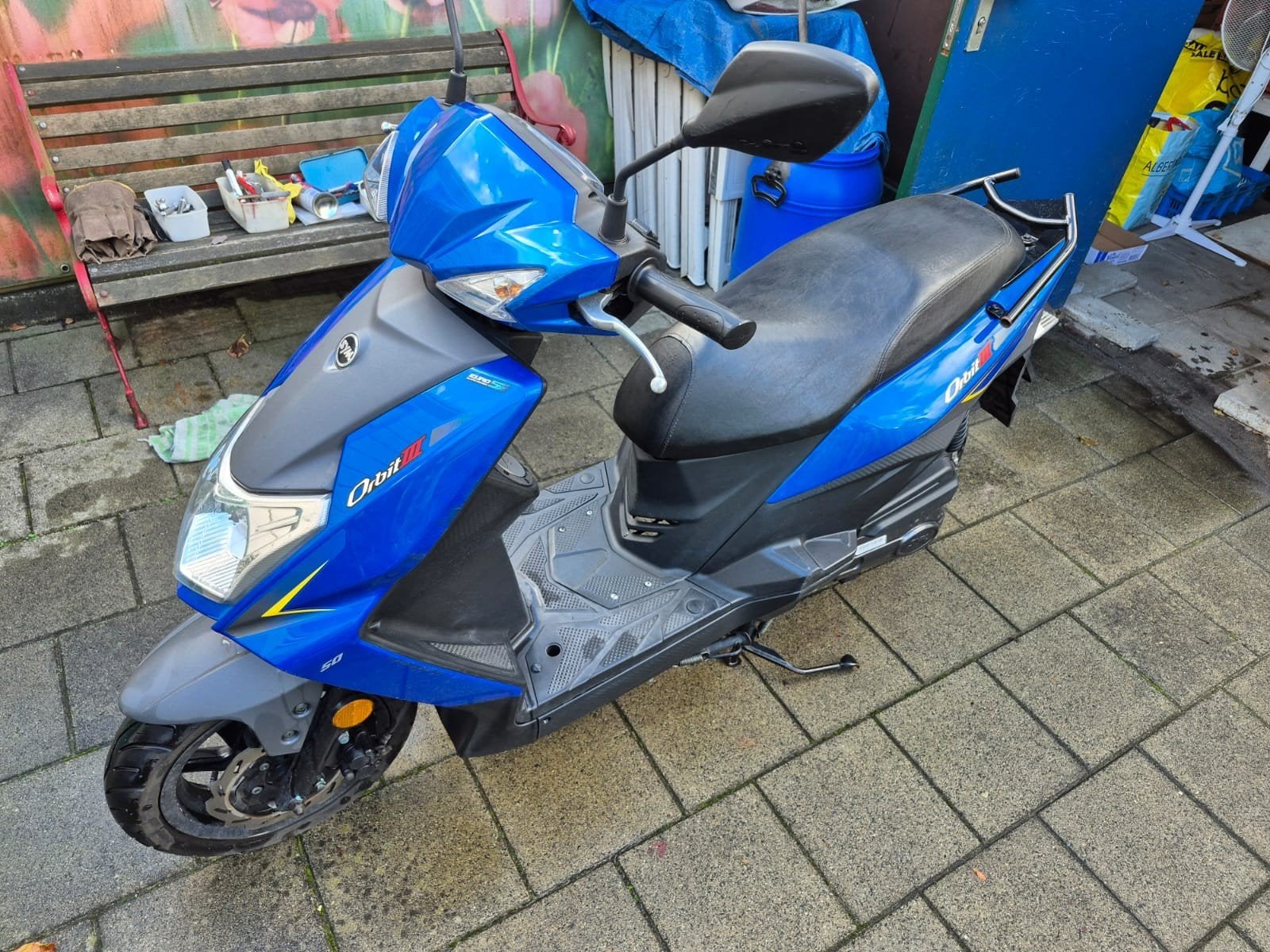 Sym Orbit 3 2024, Fietsen en Brommers, Ophalen, Gebruikt, SYM, Benzine