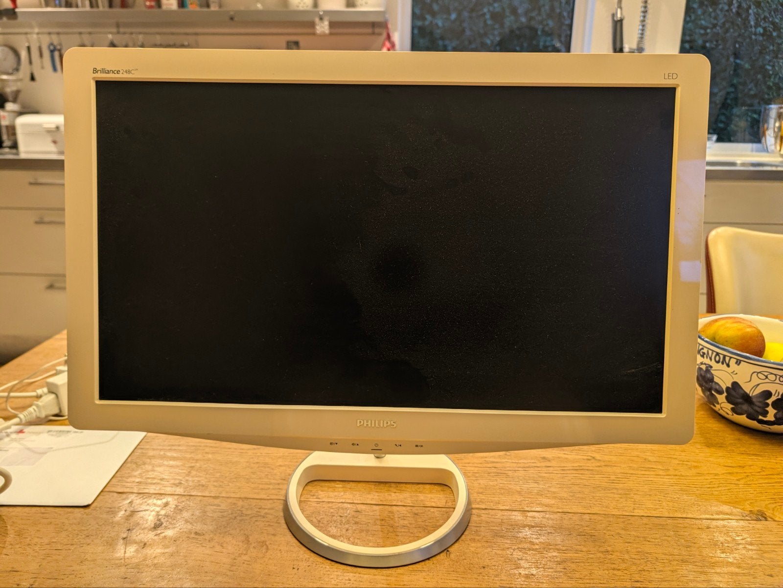 Philips Brilliance 248C LED Monitor - Full HD, Ophalen, Philips, Gebruikt, HDMI