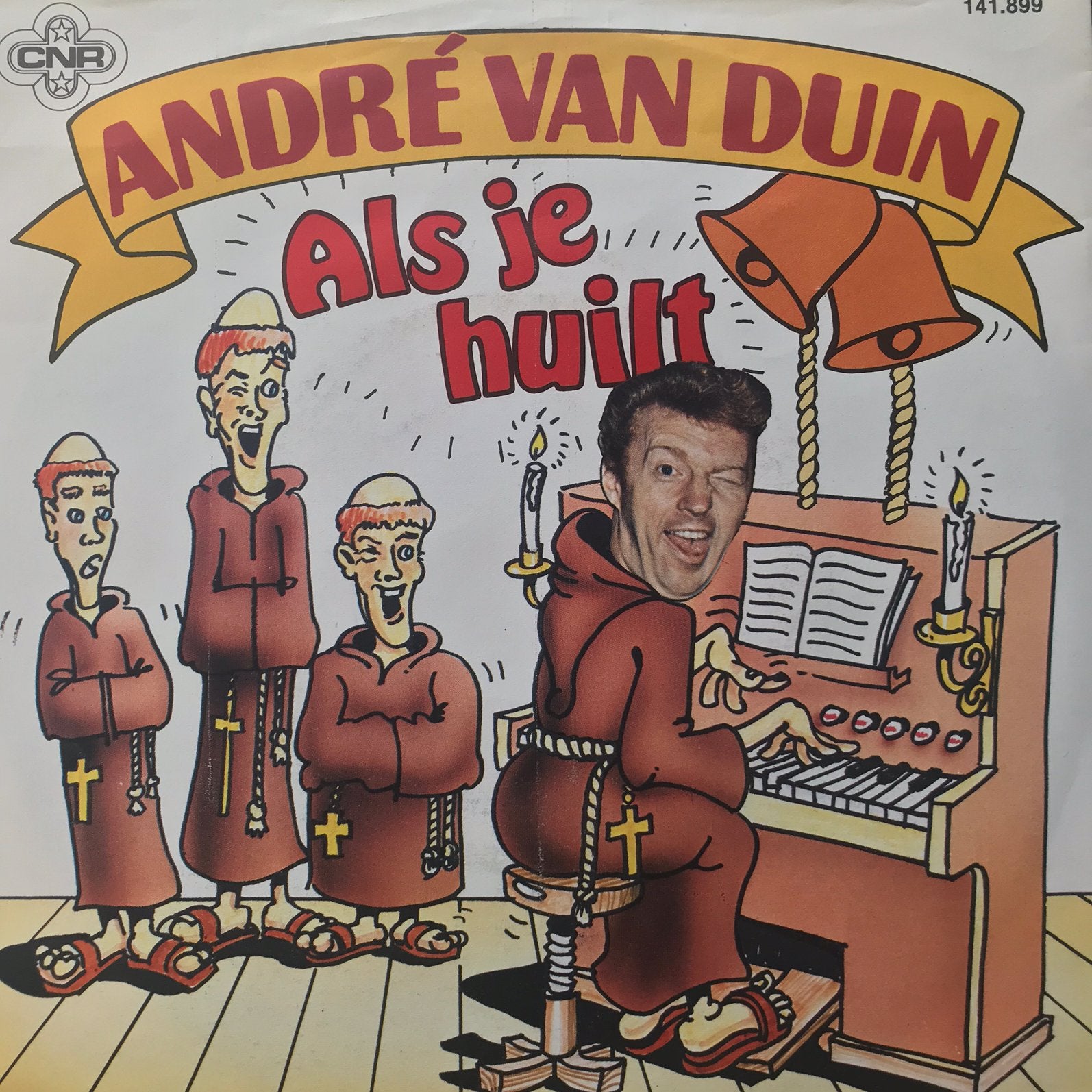André van Duin - Als je huilt / Bim Bam (hoor de klokken..), Ophalen of Verzenden