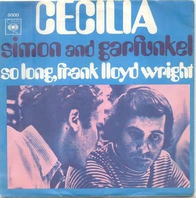 Simon and Garfunkel- Cecilia, Cd's en Dvd's, Vinyl Singles, Gebruikt, Beschermende buitenhoes, Fotohoes, Originele persing, Pop