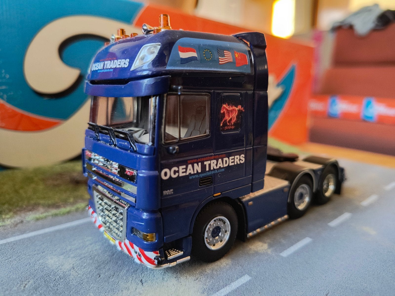 Wsi Daf Ocean Traders, Ophalen of Verzenden, Zo goed als nieuw, Bus of Vrachtwagen, Wsi