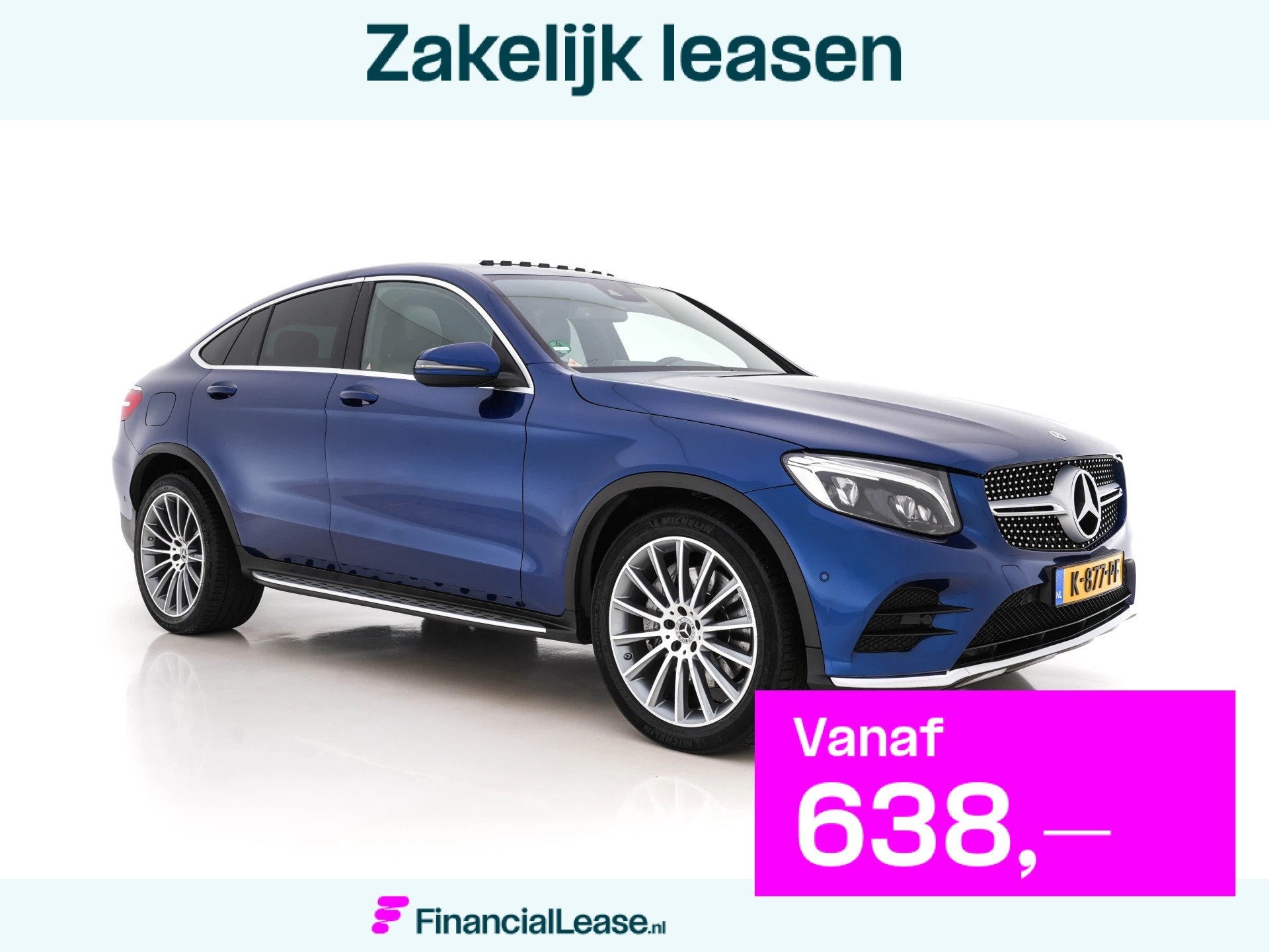 Mercedes-Benz GLC Coupé 350 d 4Matic AMG-Sportpack Premium, Automaat, Automatische klimaatregeling, Gebruikt, 258 pk