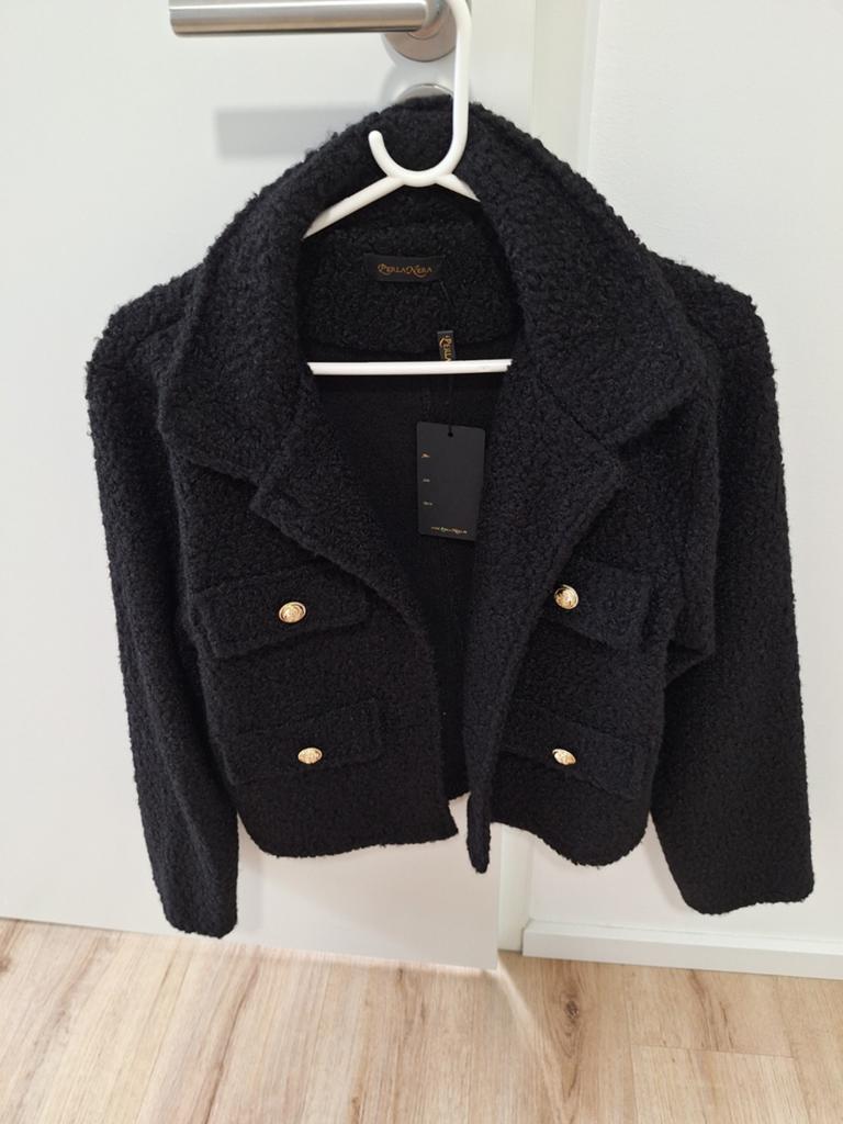 Blazer, Ophalen of Verzenden, Nieuw, Maat 42/44 (L), Zwart