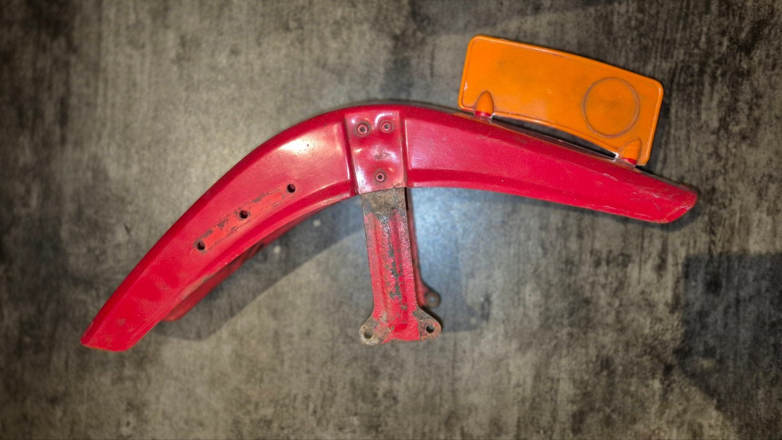 Gilera Citta spatbord rood, Ophalen of Verzenden, Gebruikt, Kap