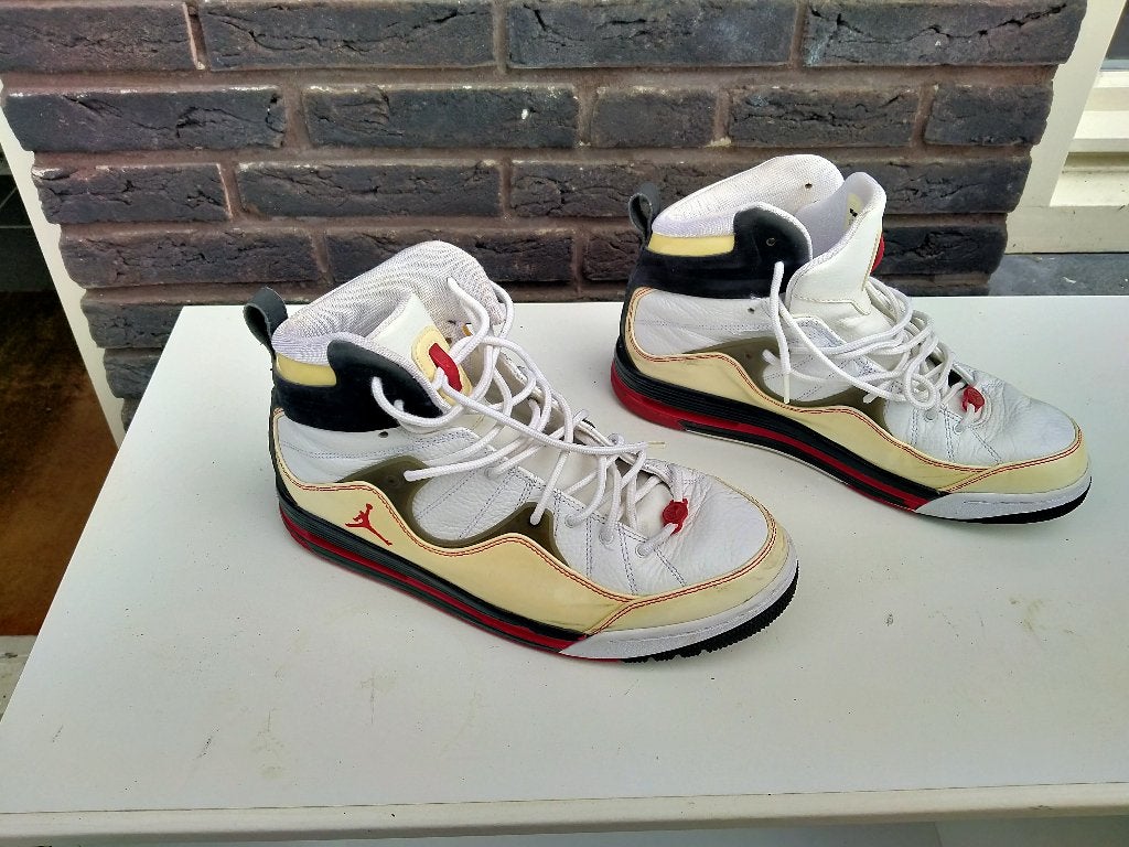 Nike Air Jordan Flight TR 97 herensneakers maat 10, Wit, Nike, Ophalen of Verzenden, Sneakers of Gympen