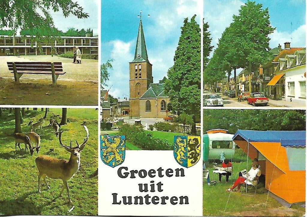 Lunteren- -5-luik., Verzenden, 1980 tot heden, Gelopen, Gelderland