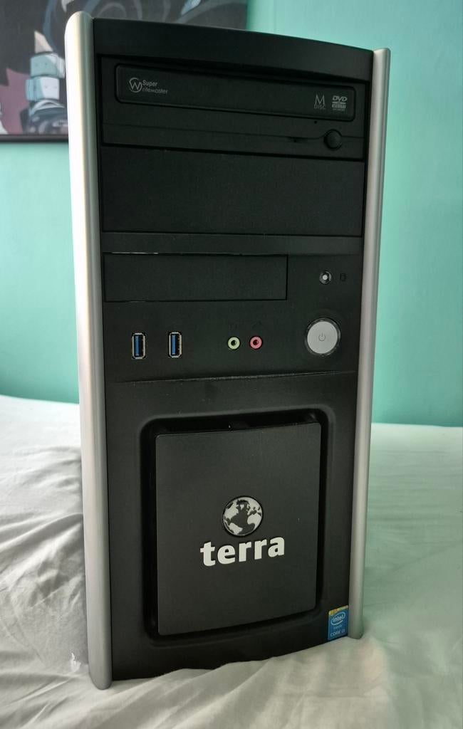 Terra Desktop - Windows 10 Pro - 256GB SSD - i3, Computers en Software, Desktop Pc's, Gebruikt, 3 tot 4 Ghz, SSD, Ophalen of Verzenden