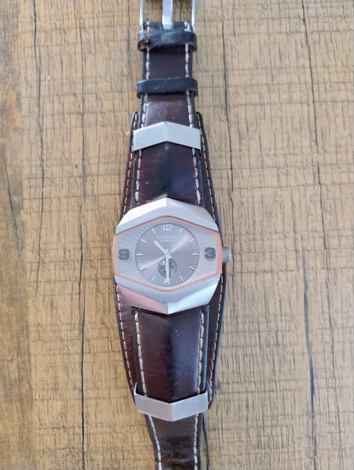 Stoer Diesel horloge, Ophalen of Verzenden, Gebruikt, Leer, Overige merken