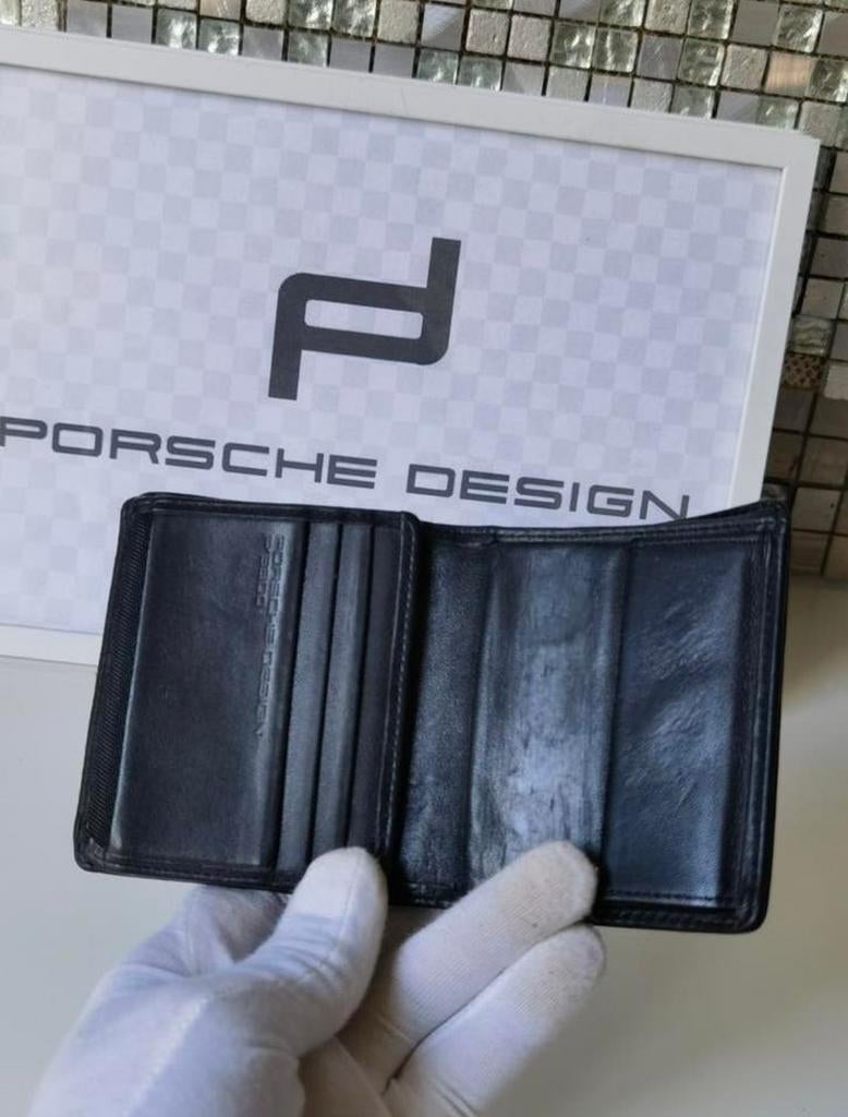 Origineel lederen porsche design portemonnee  

Met munt, Ophalen of Verzenden, Zo goed als nieuw, Zwart, Leer