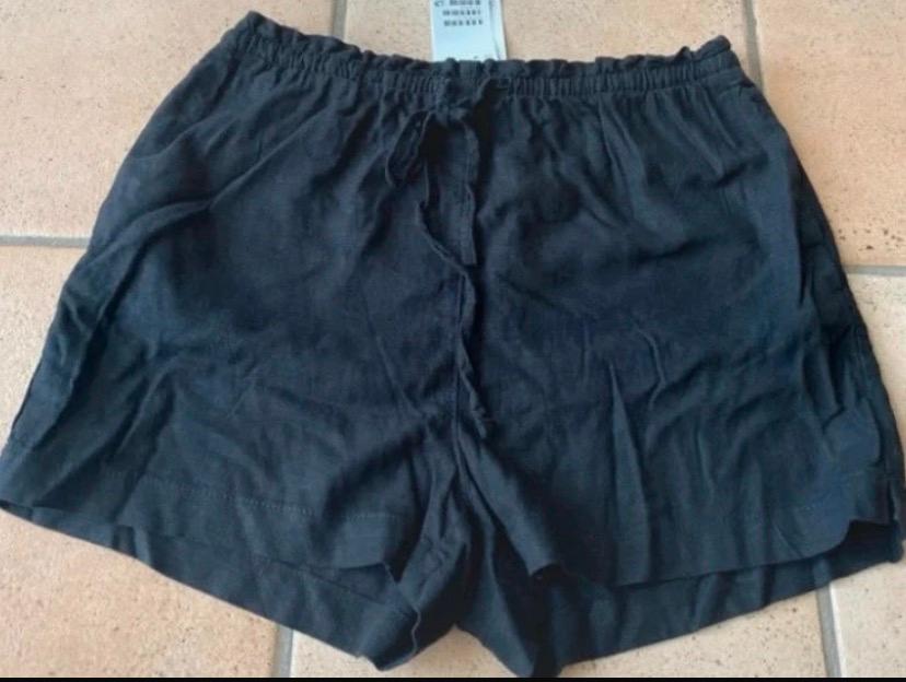 H&M korte broek maat M, Kleding | Dames, Broeken en Pantalons, Maat 38/40 (M), Kort, Zwart, Nieuw