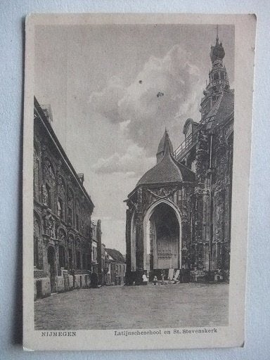 P272 Nijmegen - Latijnscheschool en Stevenskerk, Verzenden, Voor 1920, Ongelopen, Gelderland