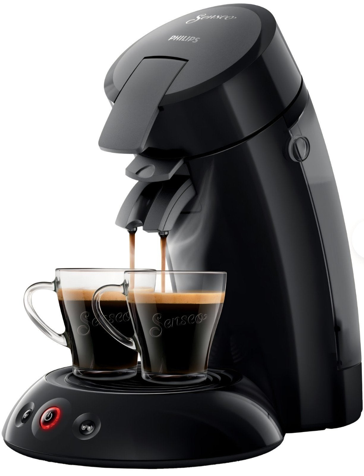 Senseo Original koffiezetapparaat met 2 RVS koffiepadbussen, Witgoed en Apparatuur, Koffiezetapparaten, Koffiepads en cups, Gebruikt
