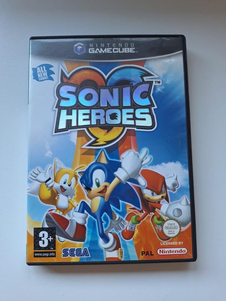 Sonic Heroes - Nintendo GameCube, Spelcomputers en Games, Games | Nintendo GameCube, Gebruikt, 1 speler, Ophalen of Verzenden