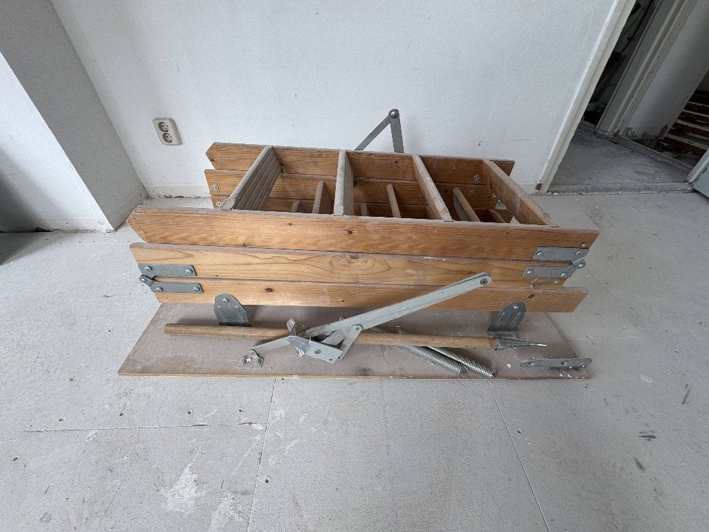 Complete vlizotrap (gedemonteerd) - goede staat, Doe-het-zelf en Verbouw, Ladders en Trappen, Ophalen, Gebruikt, Trap, 2 tot 4 meter