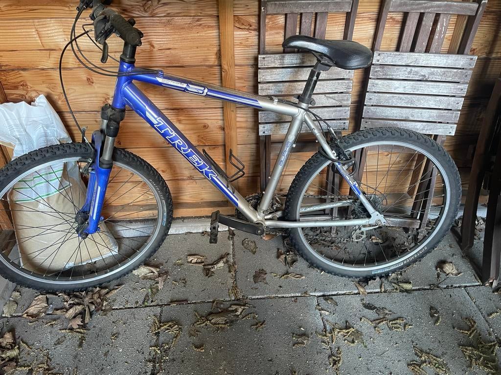 Trek Alpha Series Mountainbike - Blauw/Zilver, Fietsen en Brommers, Fietsen | Mountainbikes en ATB, Ophalen, Gebruikt, Hardtail