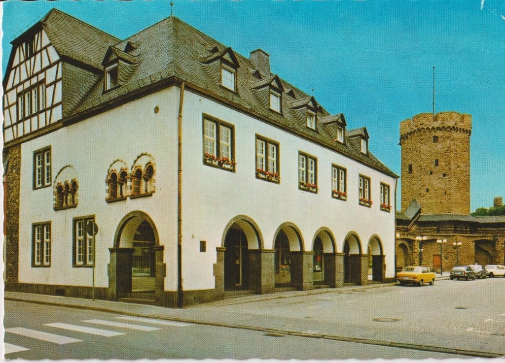 Duitsland, Lahnstein met auto's Opel Kadett B, Ophalen of Verzenden, 1960 tot 1980, Ongelopen, Duitsland