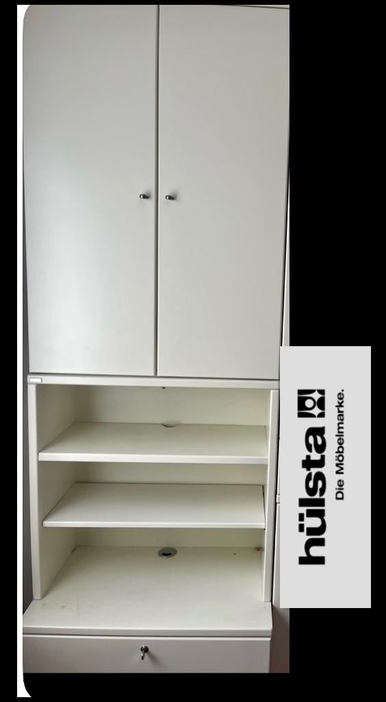 Hülsta Kast, Ophalen, 200 cm of meer, Eikenhout, 50 tot 100 cm