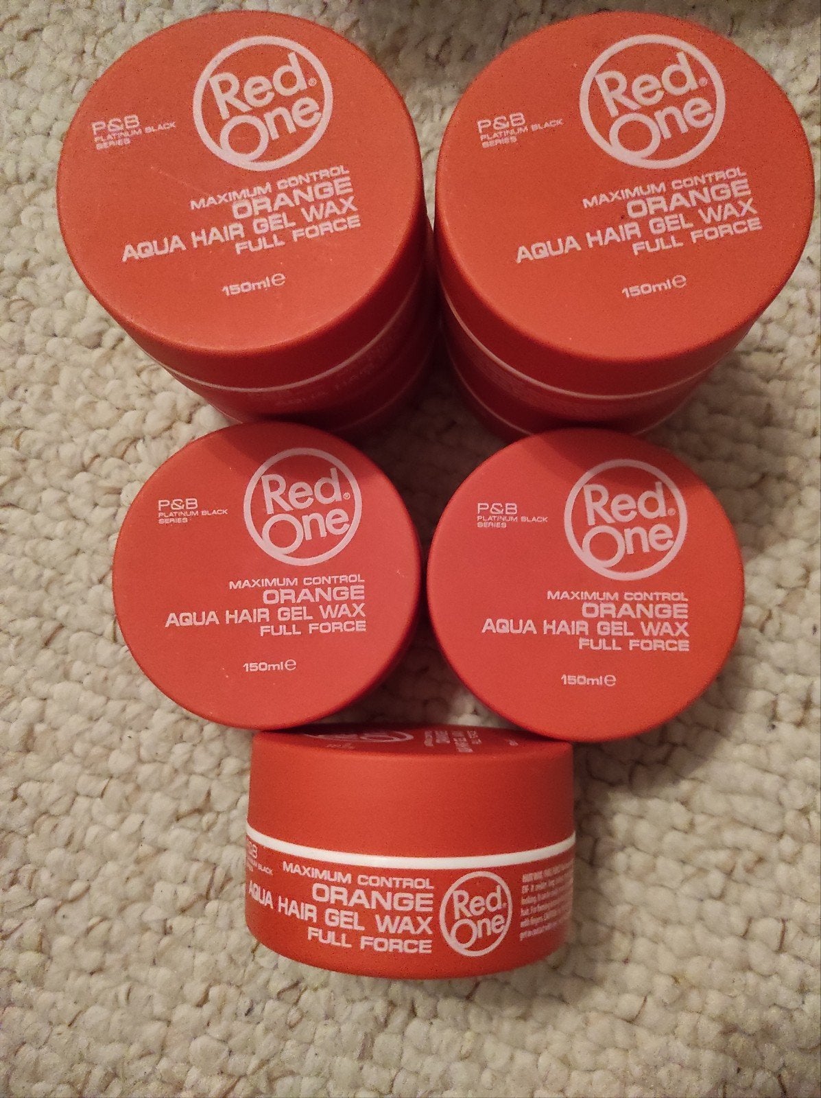 Red One Gel Wax verschillende soorten, Ophalen of Verzenden, Nieuw, Gel, Wax, Haarlak of Mousse