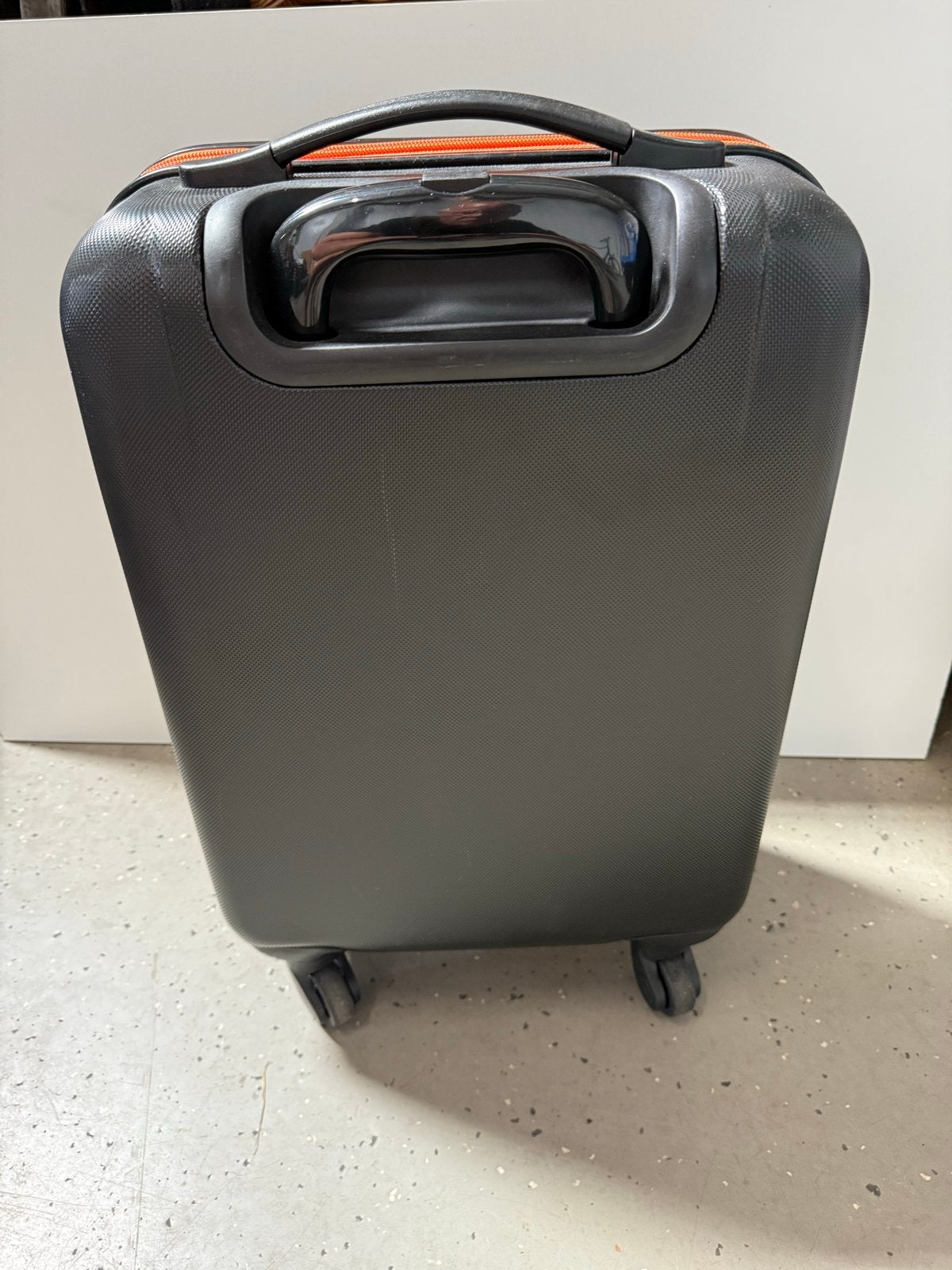 Princess Traveller Handbagage Koffer - Zwart met Oranje, Sieraden, Tassen en Uiterlijk, Koffers, Ophalen, Gebruikt, 50 tot 60 cm