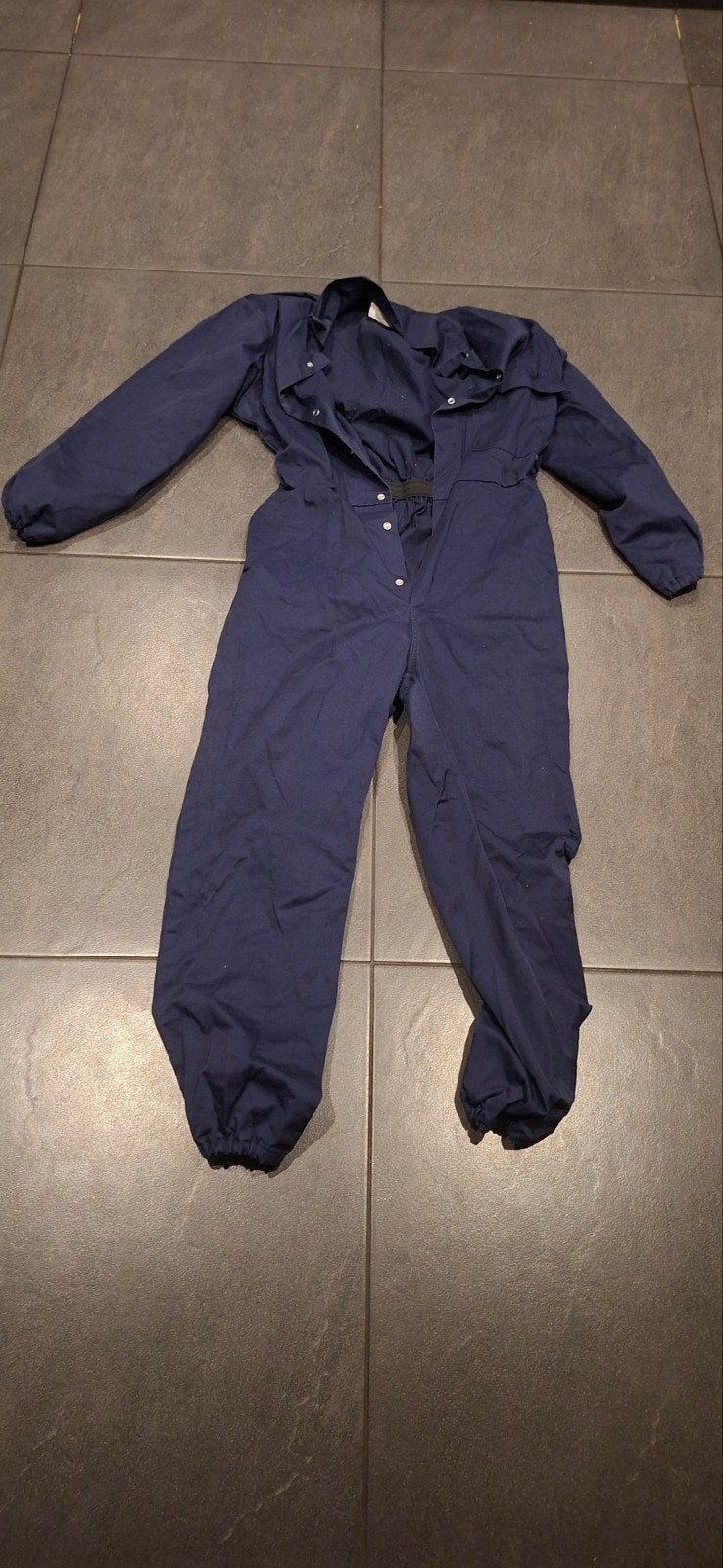 Donkerblauwe overall, maat L, Ophalen of Verzenden