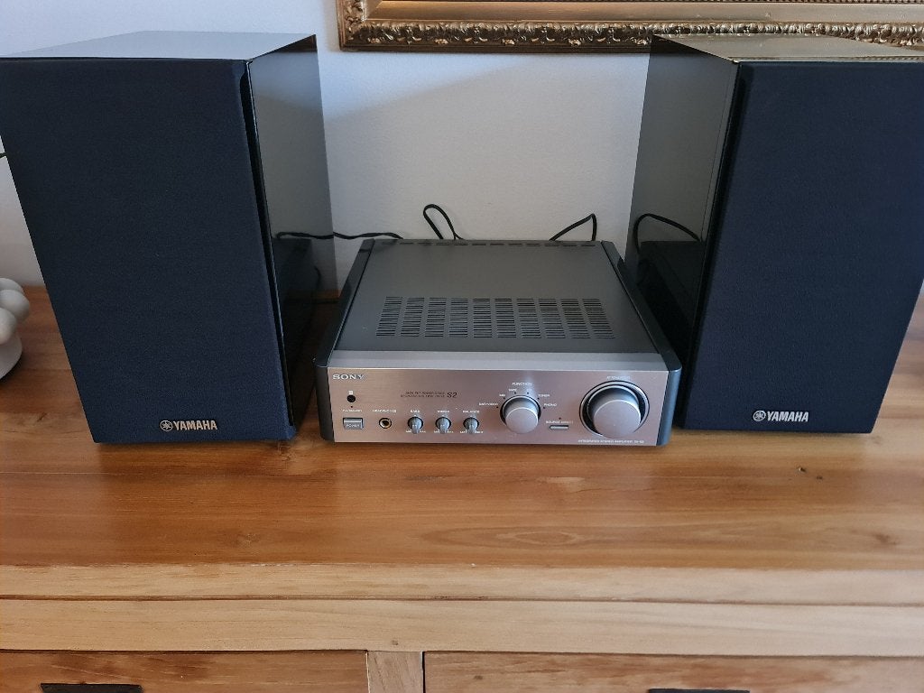 Sony ta s2 +yamaha ns bp301, Ophalen of Verzenden, Gebruikt, Minder dan 60 watt, Sony