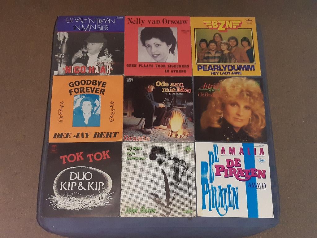 Diverse piraten geheime zender singles NM tot VG+, Cd's en Dvd's, Ophalen of Verzenden, Gebruikt, Overige formaten, Levenslied of Smartlap
