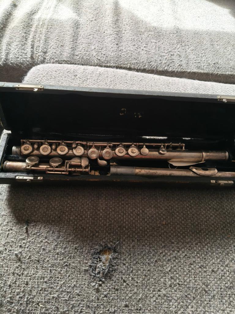 2 Vintage Dwarsfluiten, Muziek en Instrumenten, Blaasinstrumenten | Dwarsfluiten en Piccolo's, Ophalen of Verzenden