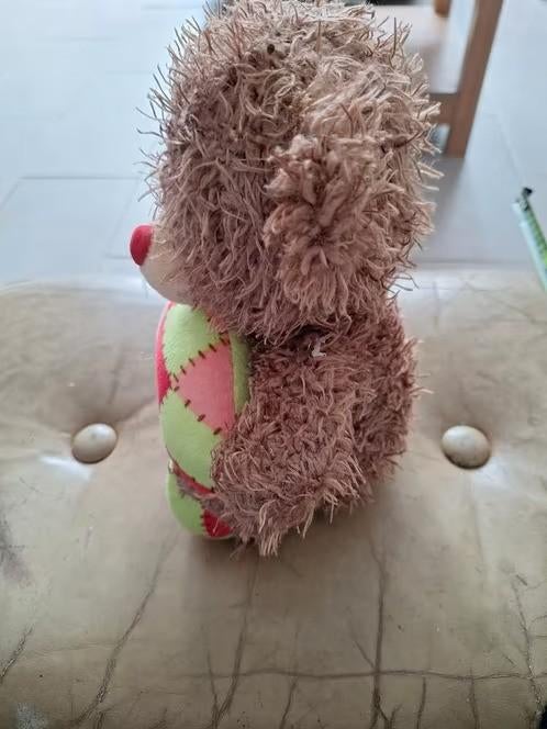 Bruine wildharige beer knuffel h3, Overige merken, Overige karakters, Beer, Onbekend