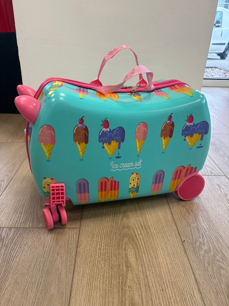 Ride on kinderkoffer - Reiskoffer loopfiets - Handbagage, Ophalen of Verzenden, Zo goed als nieuw