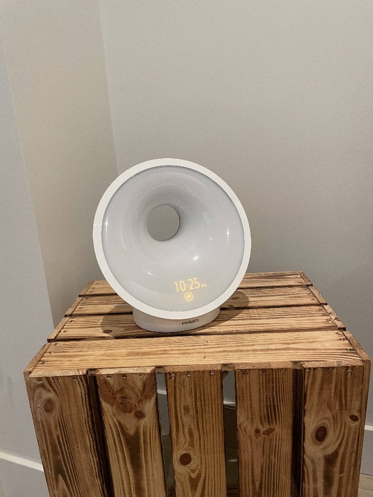 Philips Wake up Light HF3651/01, Witgoed en Apparatuur, Verzenden, Zo goed als nieuw, Digitaal