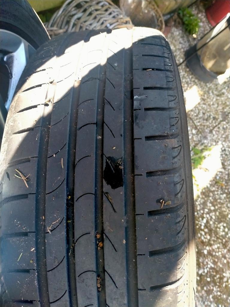 Set velgen met banden, Auto-onderdelen, Banden en Velgen, Velg(en), Zomerbanden, 16 inch, 205 mm, Ophalen