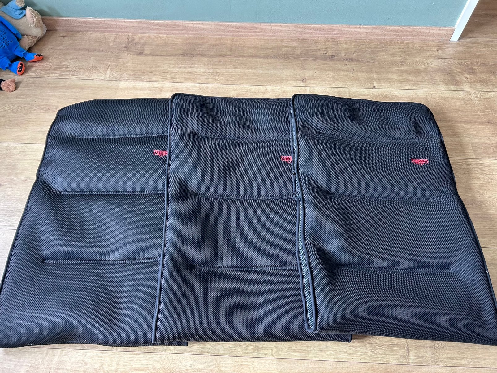3 crespo air-deluxe stoelhoezen, Ophalen of Verzenden, Gebruikt