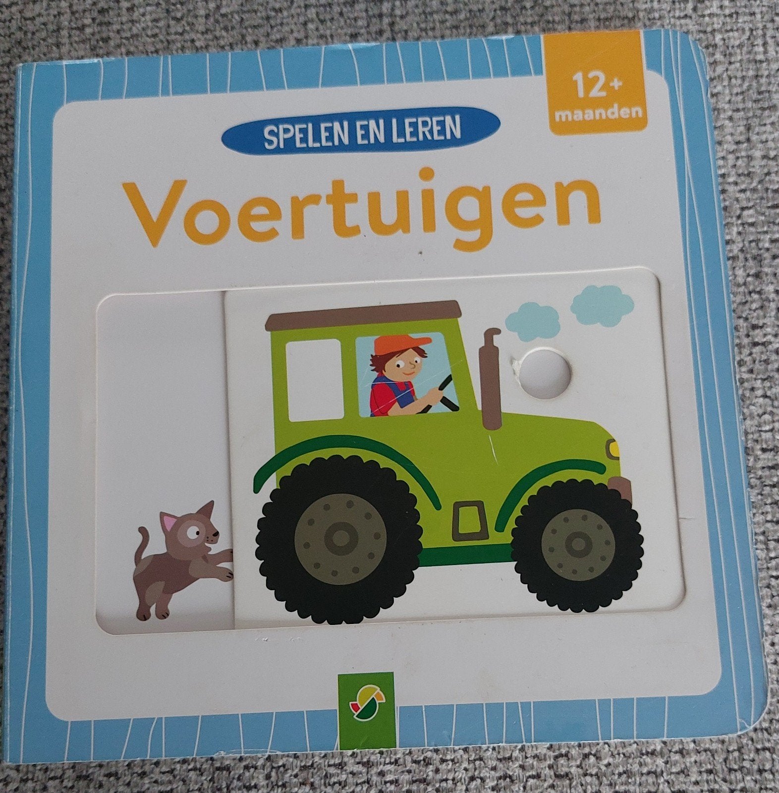 Voertuigen Boekje voor Kinderen - Spelen en Leren, Boeken, Ophalen of Verzenden, Gelezen, 1 tot 2 jaar