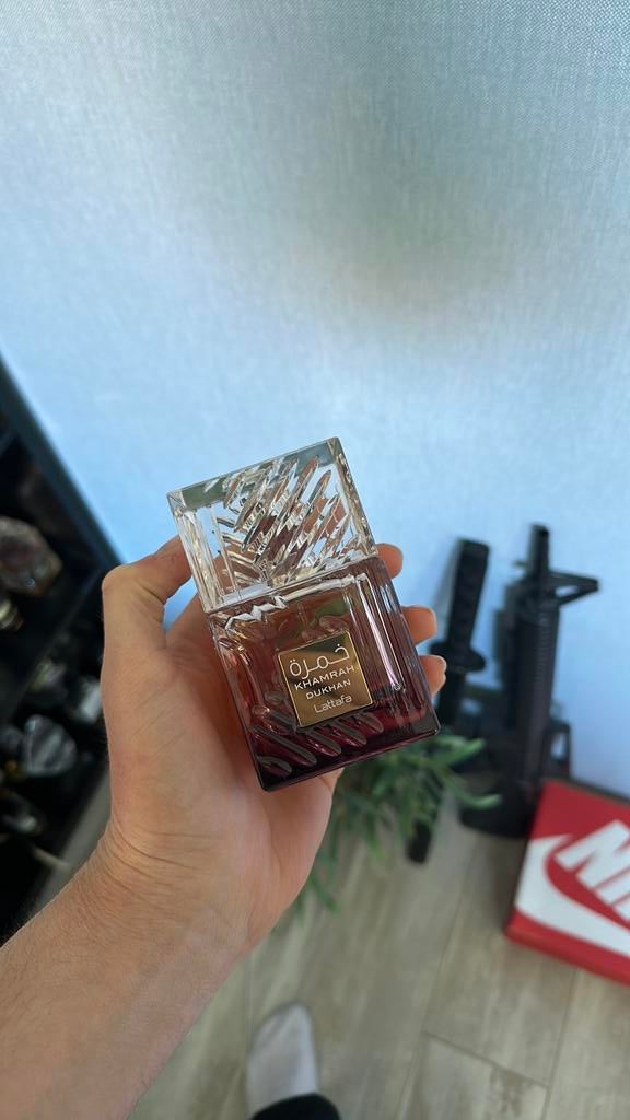 Lattafa Khamrah Dukhan, Ophalen of Verzenden, Zo goed als nieuw