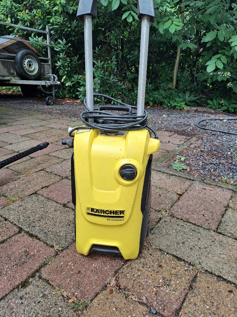 Kärcher K5 hogedrukspuit, Tuin en Terras, Ophalen, Gebruikt, Elektrisch, Karcher terras reiniger