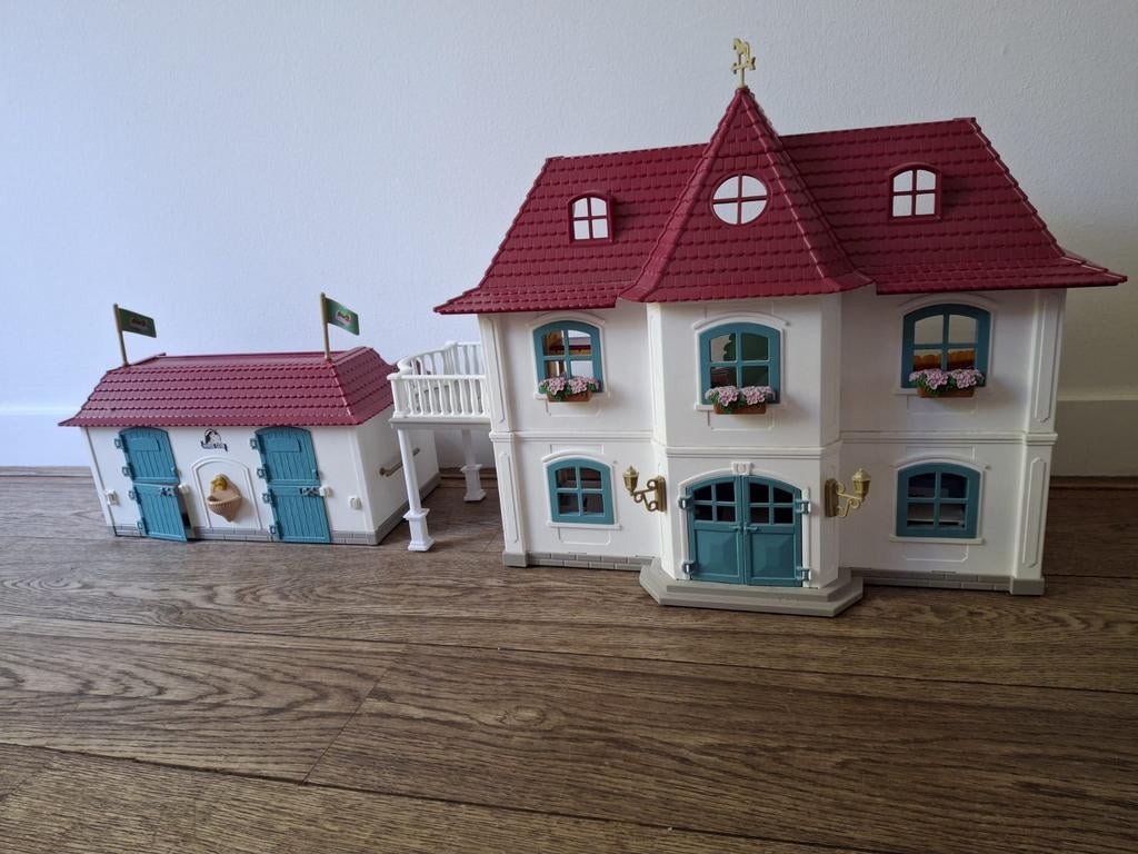 Schleich Lakeside paardenboerderij 42706 met stal, Ophalen, Gebruikt, Jongen of Meisje