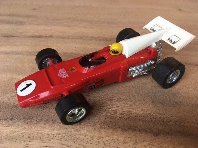Scalextric 1/32 Ferrari 312 B2 (C-025), Ophalen of Verzenden, Gebruikt, Elektrisch, Overige merken