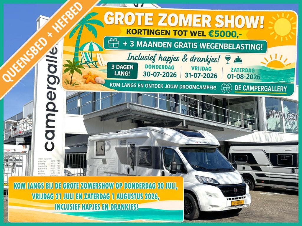 Adria Matrix Plus 670DC QUEENSBED + HEFBED + FACE TO FACE, Ringverwarming, Fiat, 7 tot 8 meter, Bedrijf