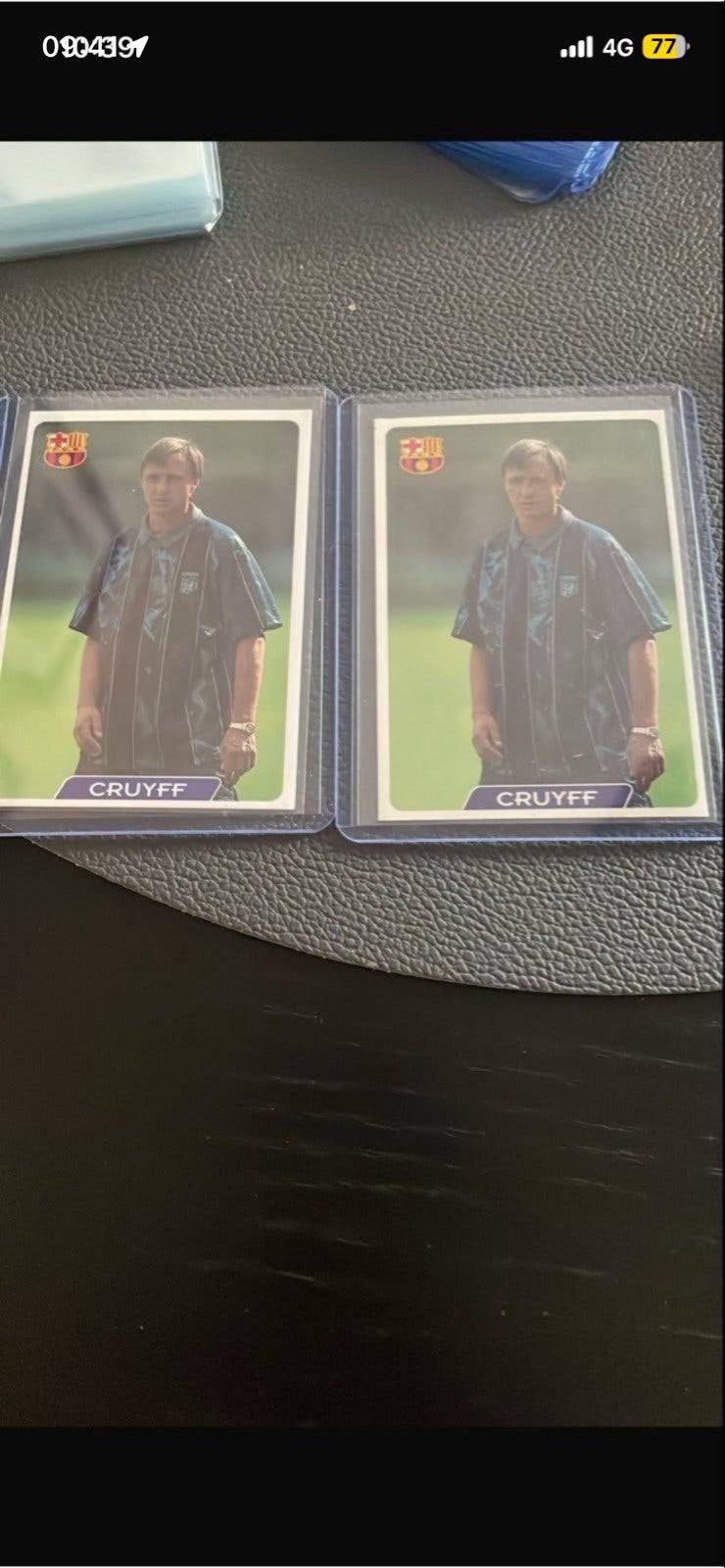 Johan Cruyff FC Barcelona Spelerskaart - Zeldzaam, Verzamelen, Ophalen of Verzenden, Zo goed als nieuw, Buitenlandse clubs, Spelerskaart
