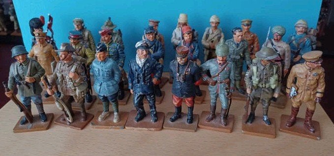 23 x del prado ww 1 1914 1918., Ophalen of Verzenden, 1:50 of kleiner