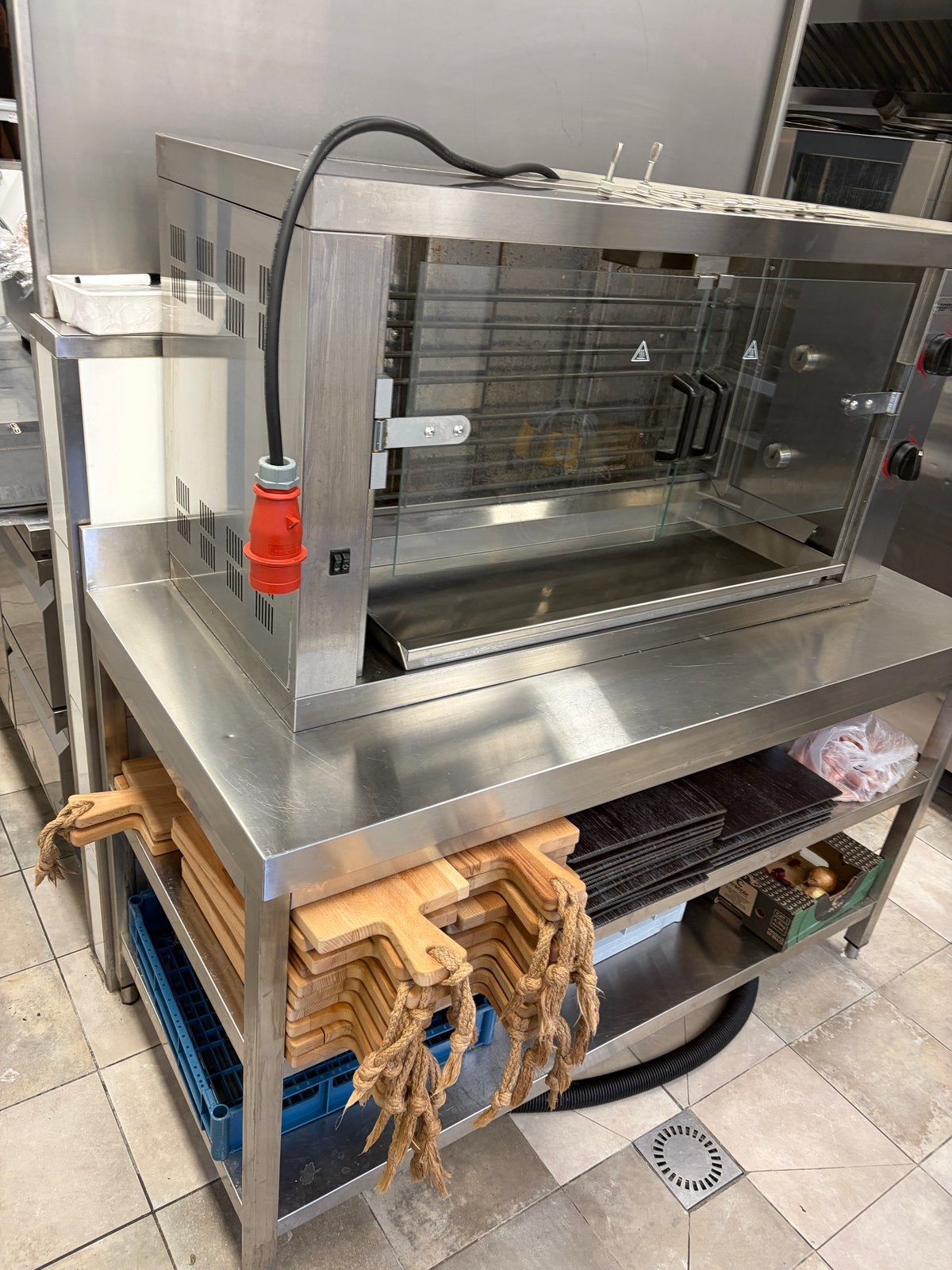 GGM Gastro Rotisserie Grill - Perfect voor Horeca, Zakelijke goederen, Horeca | Keukenapparatuur, Ophalen, Gebruikt, Fornuis, Frituur en Grillen