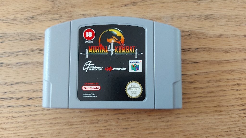 Mortal Kombat 4 N64					€ 35, Spelcomputers en Games, Games | Nintendo 64, Vechten, Verzenden, 1 speler, Zo goed als nieuw
