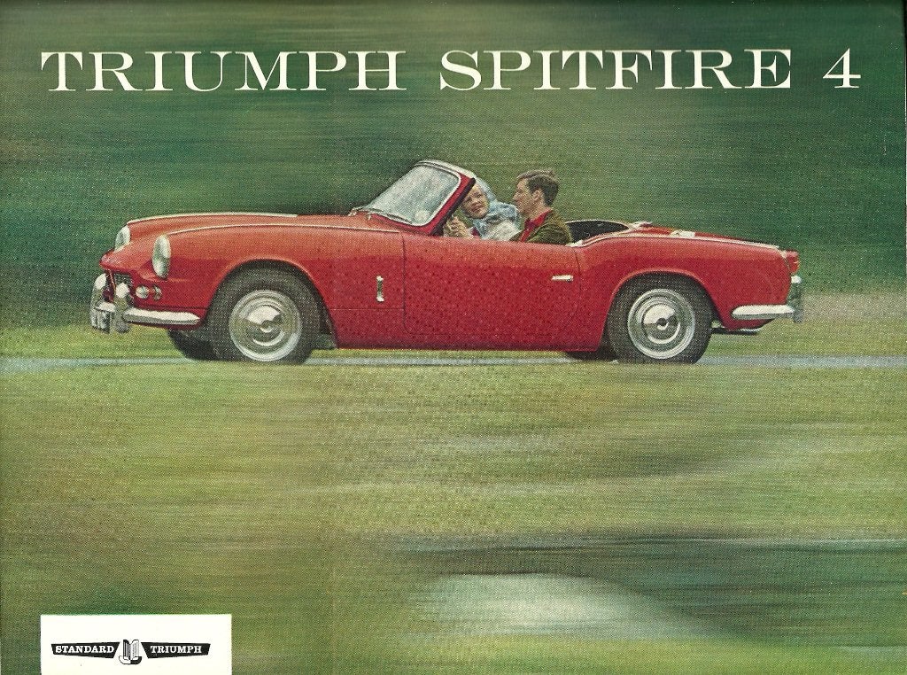 Triumph Spitfire 4 roadster folder, Boeken, Ophalen of Verzenden, Gelezen, Overige merken