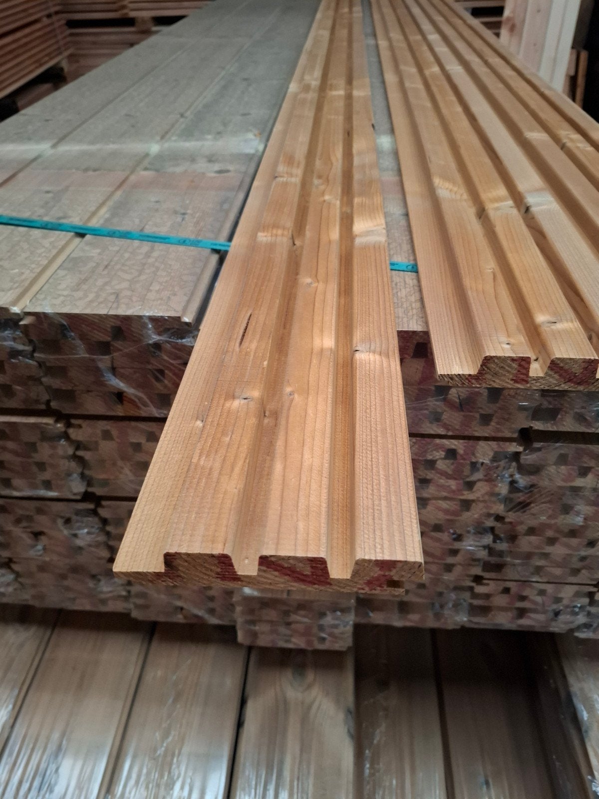 Termowood gevelbekleding trippel rhombus 3 meter bezorgen mo, Ophalen, Nieuw, 250 cm of meer, Planken